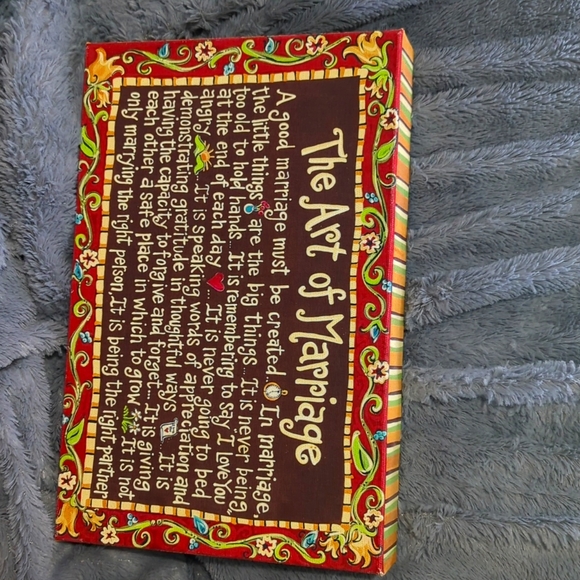 The art of marriage canvas - Picture 2 of 8